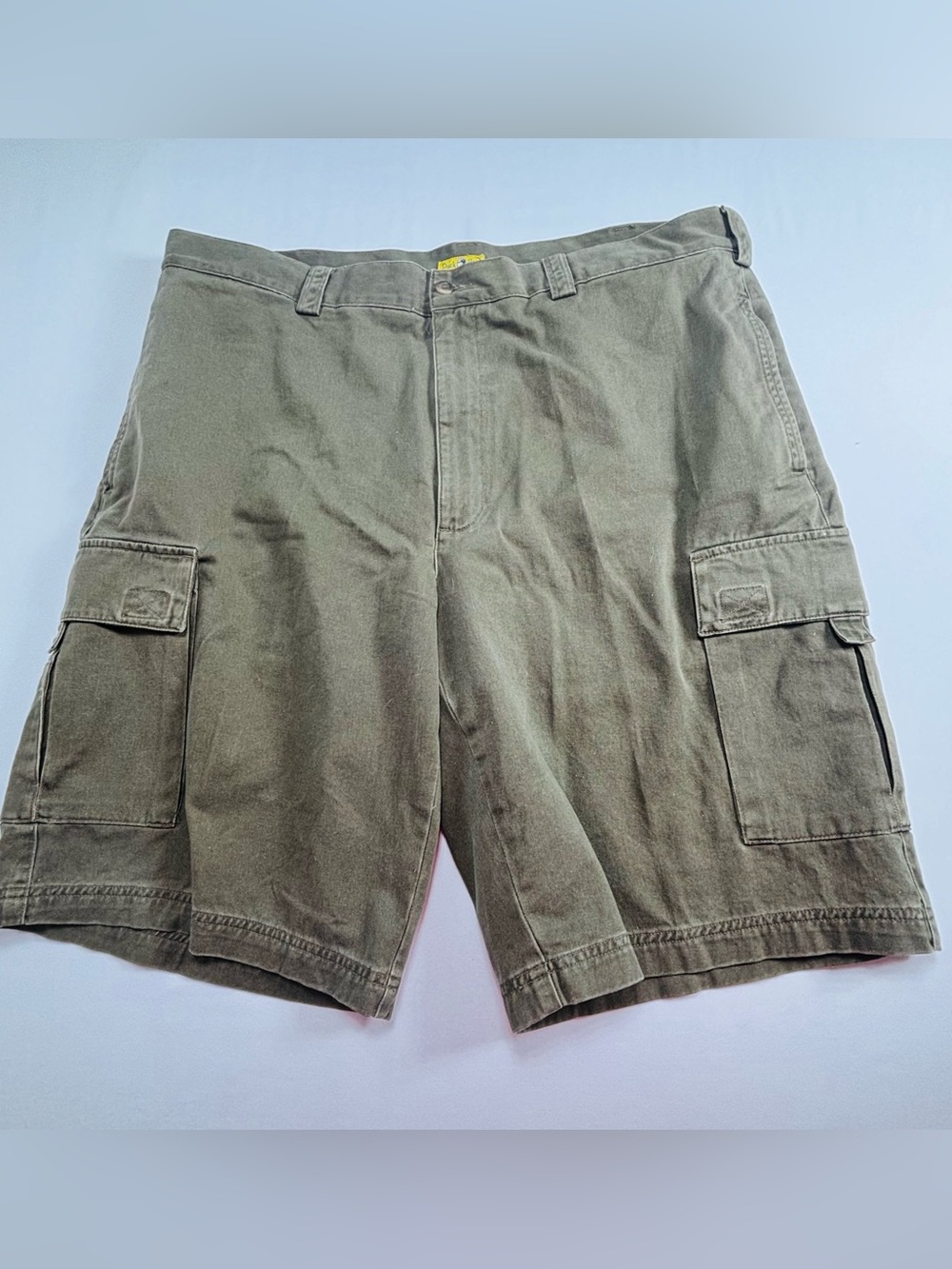Men's Olive Green Cargo Shorts